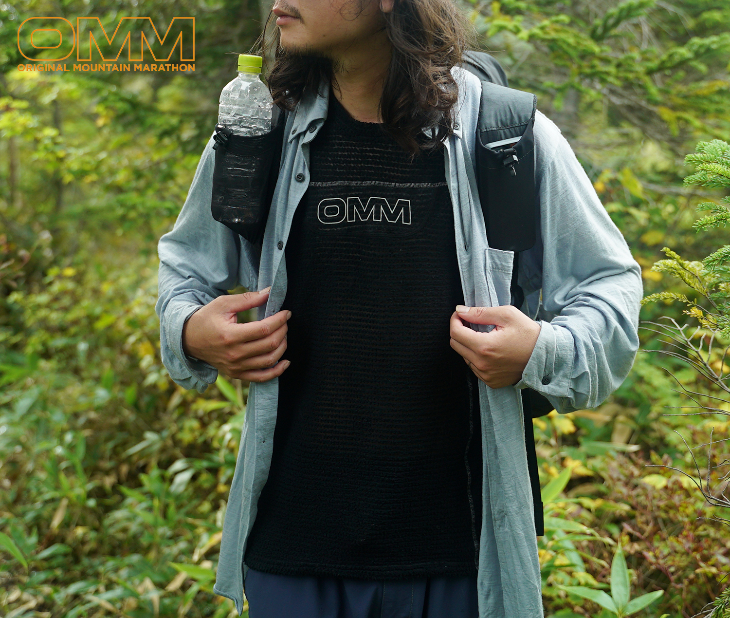 16400円購入激安 純正ネット OMM Core Vest Black Lサイズ アウトドア